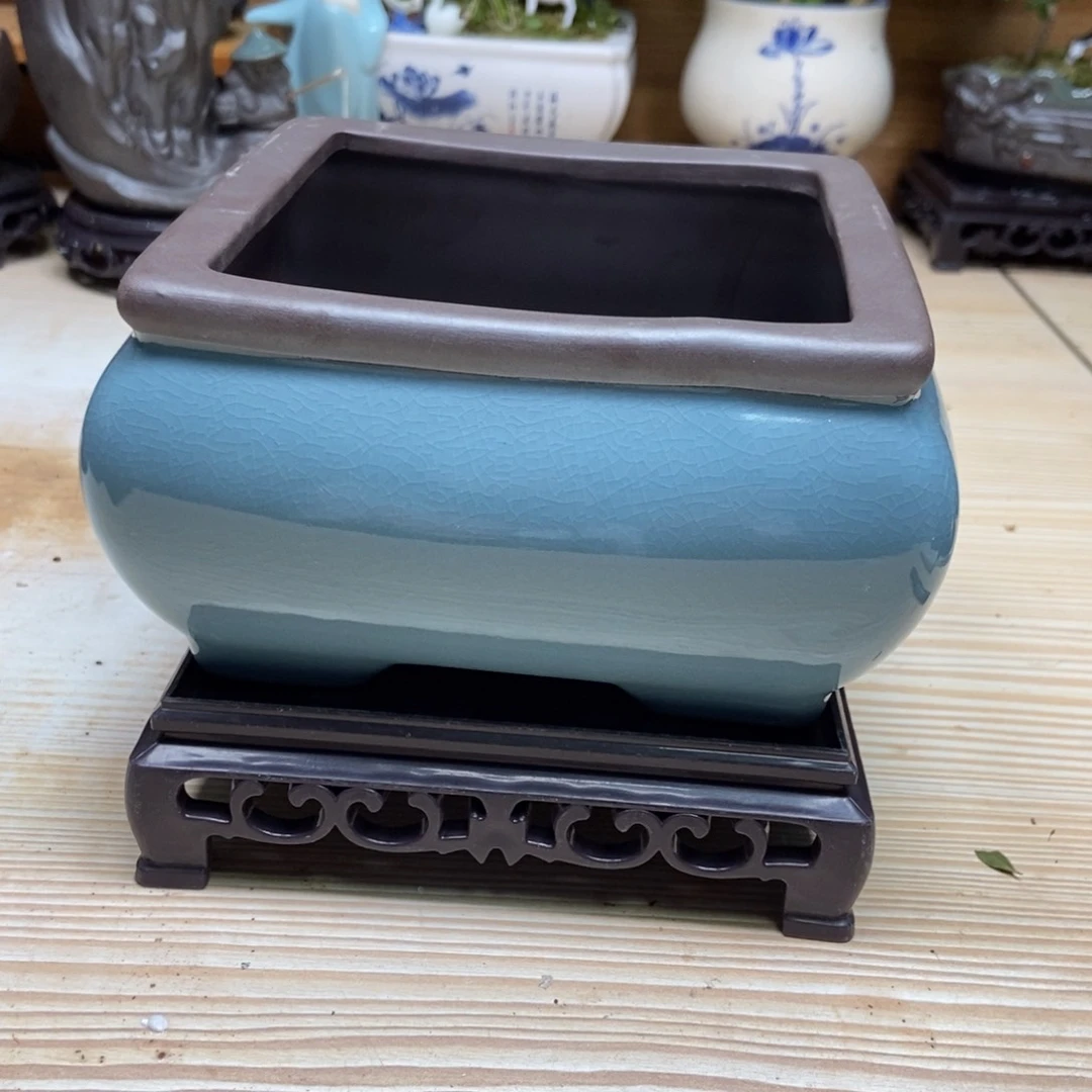 瓷片陶瓷花盆陶瓷艺术