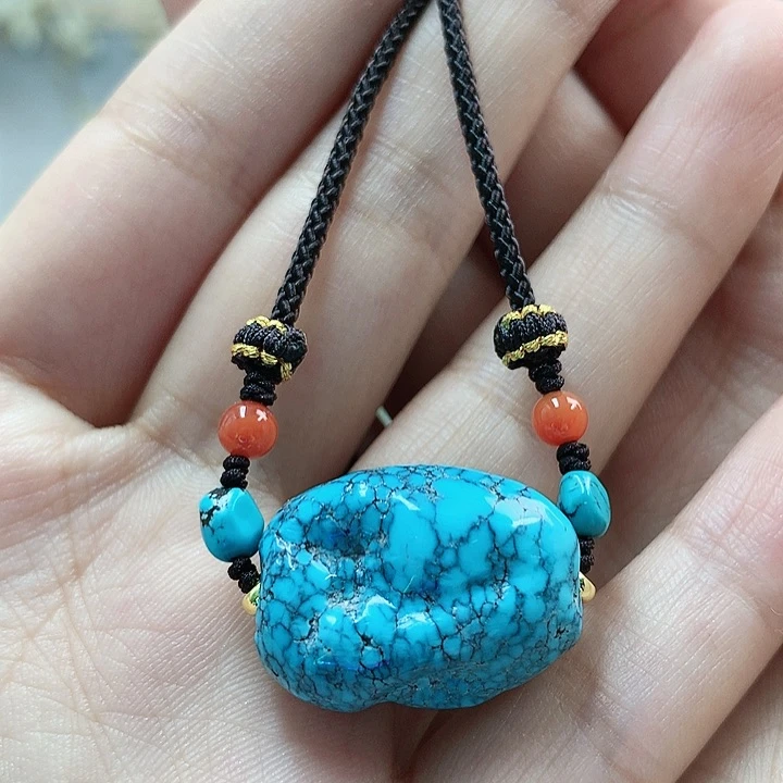 未镶嵌绿松石珠宝奇石