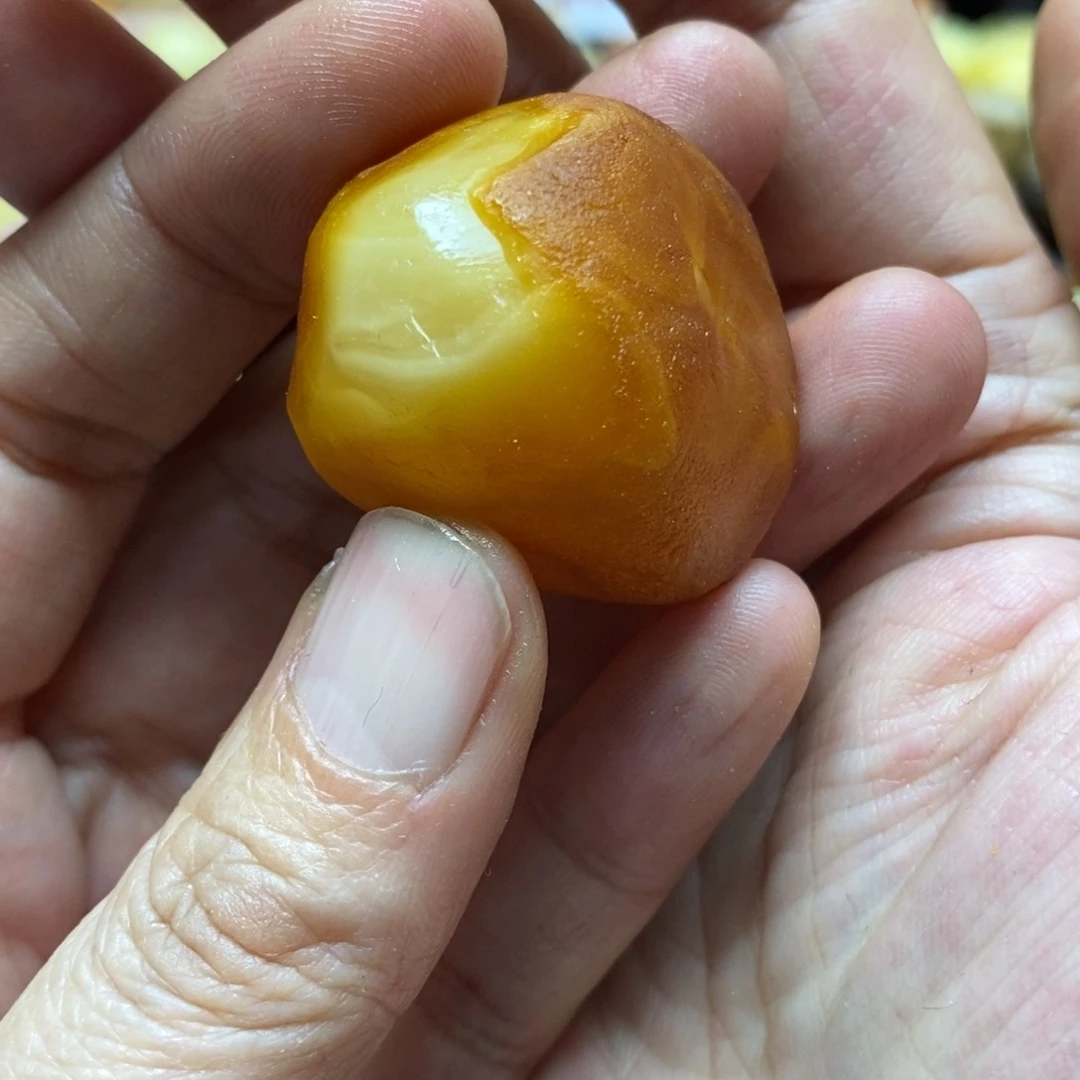 定制蜜蜡未镶嵌奥**王传世琥珀蜜蜡定制