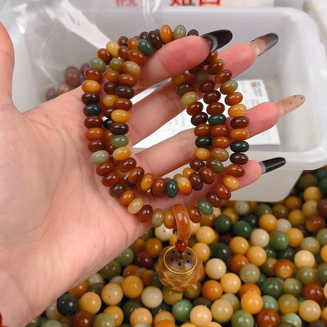 吊坠菩提根/象牙果小敦煌108