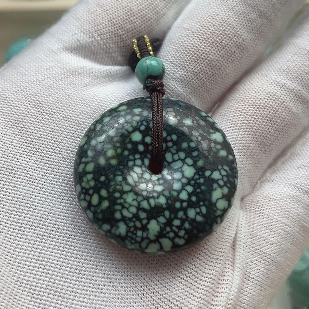 苗***子绿松石未镶嵌配饰