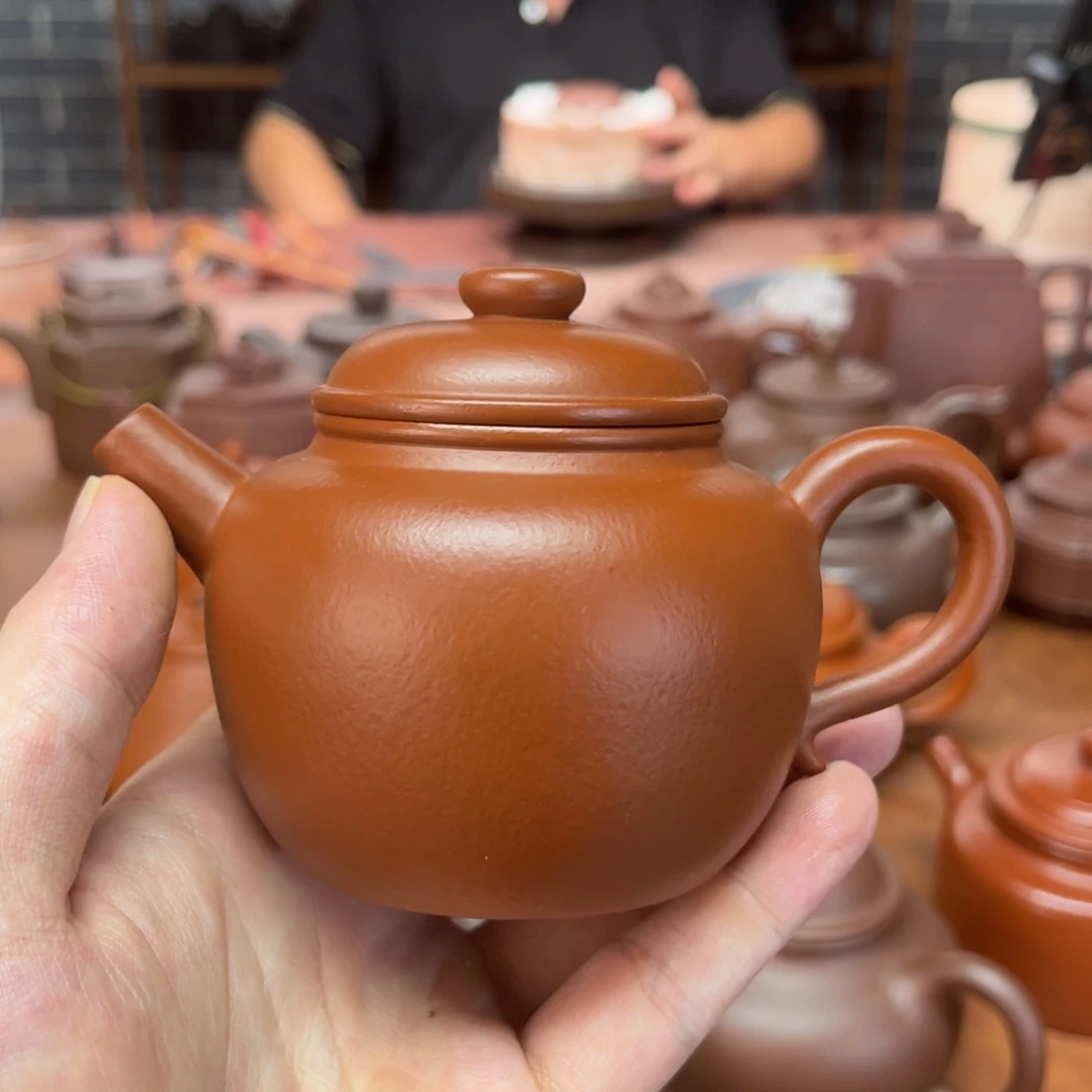 茶壶紫砂7 紫砂壶纯手工制作一手货源200c c