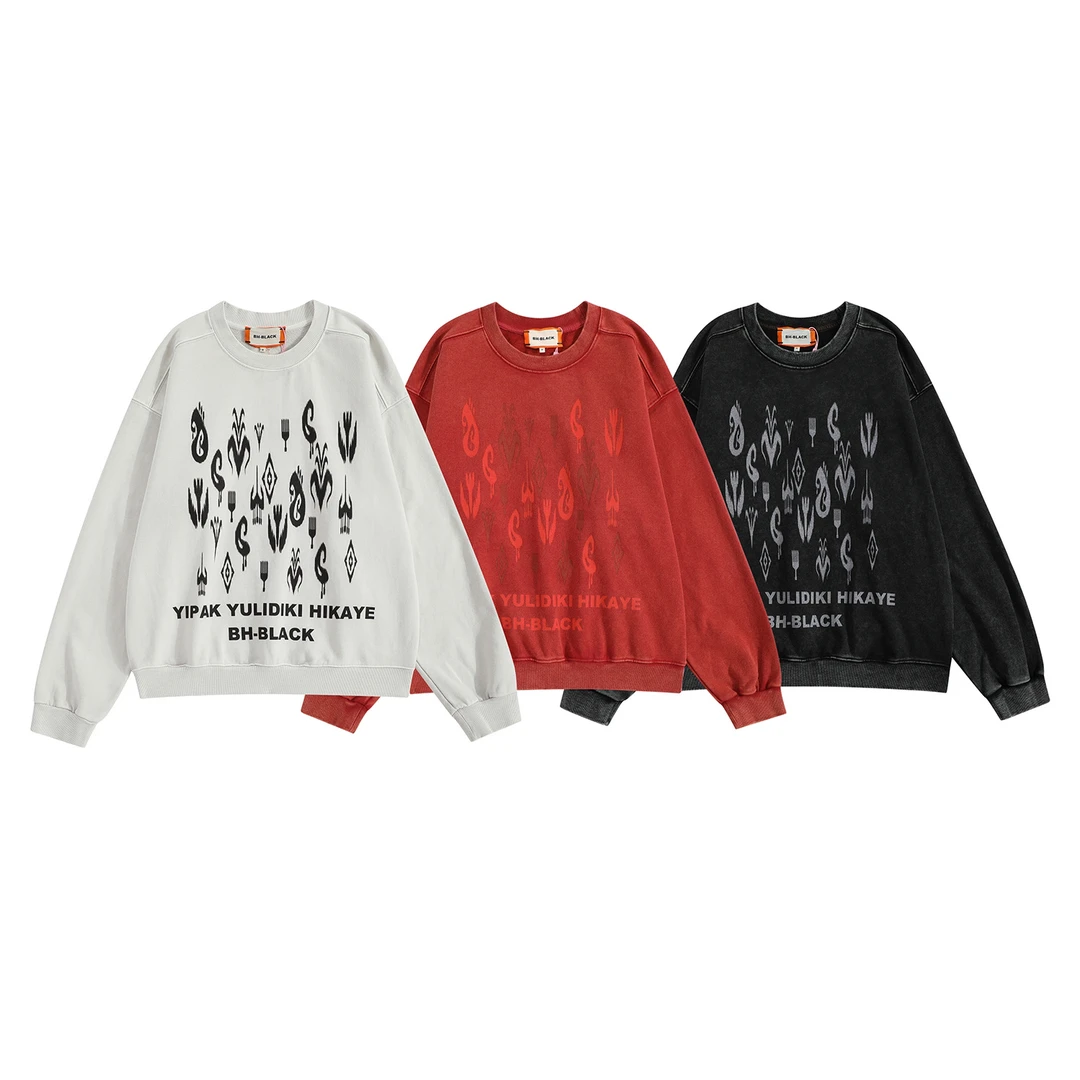 BH-BLACK 男女同款卫衣《BH722》