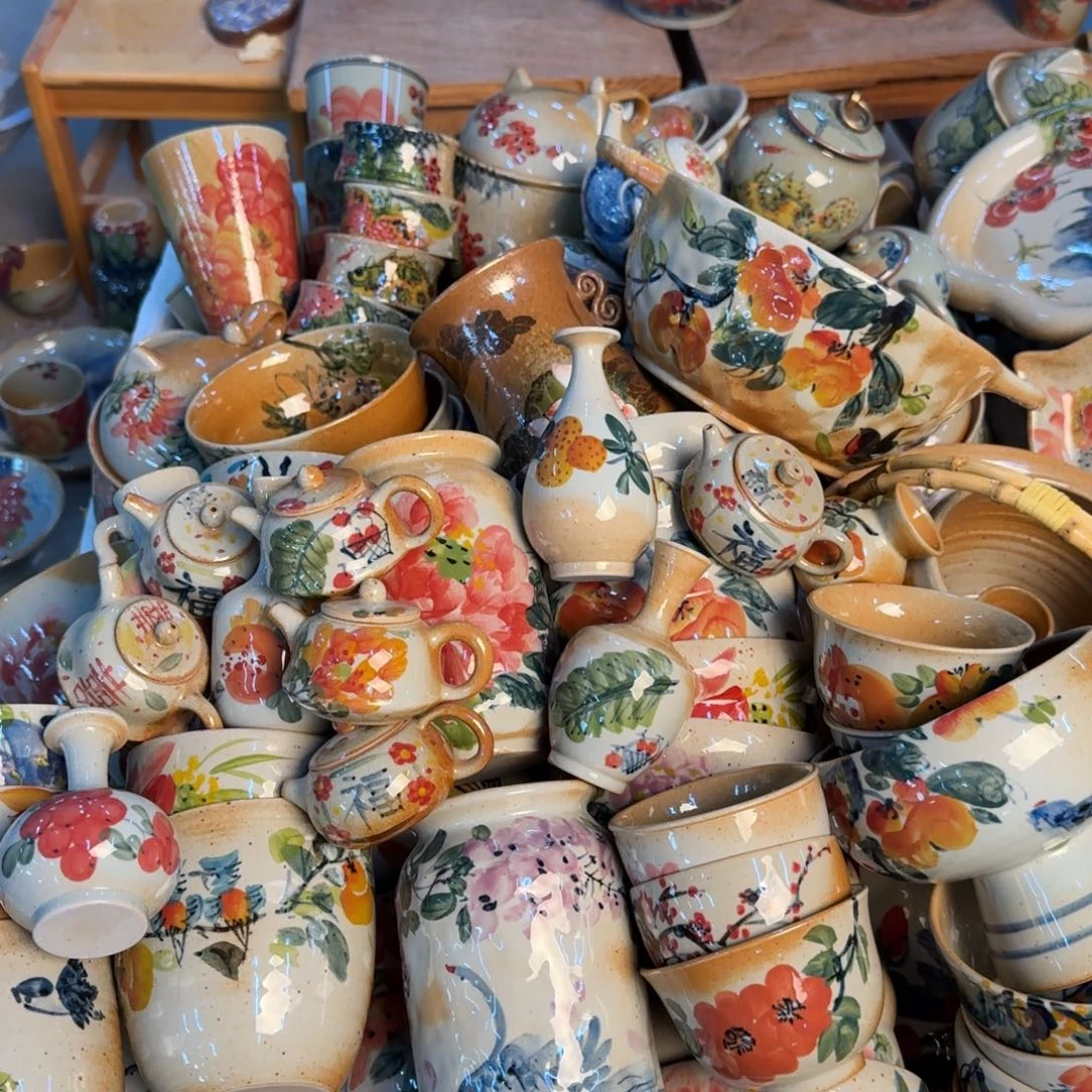 瓷片景德镇陶瓷手工手绘