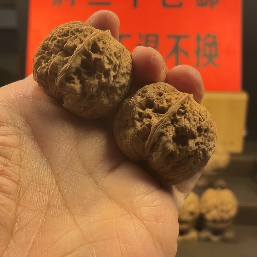 文玩核桃把件太极蟾王