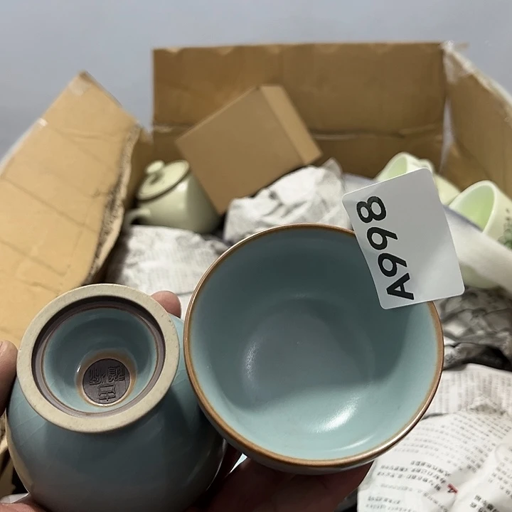 茶具默认微瑕瓷器、茶具、壶、摆件，介意勿拍