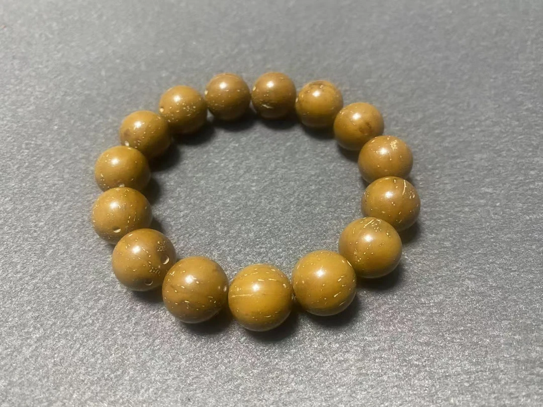 A1335 紫金鼠16mm黄皮超大圆珠