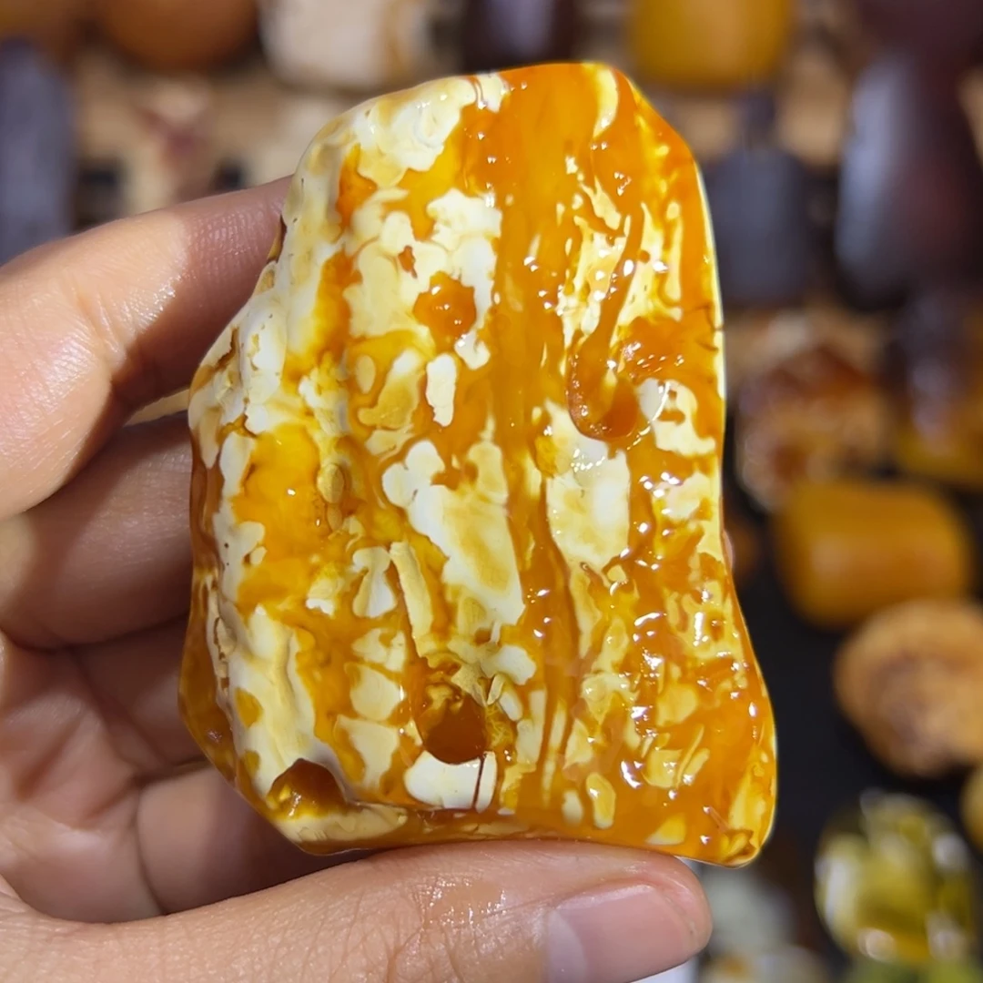 定制琥珀未镶嵌琥珀蜜蜡