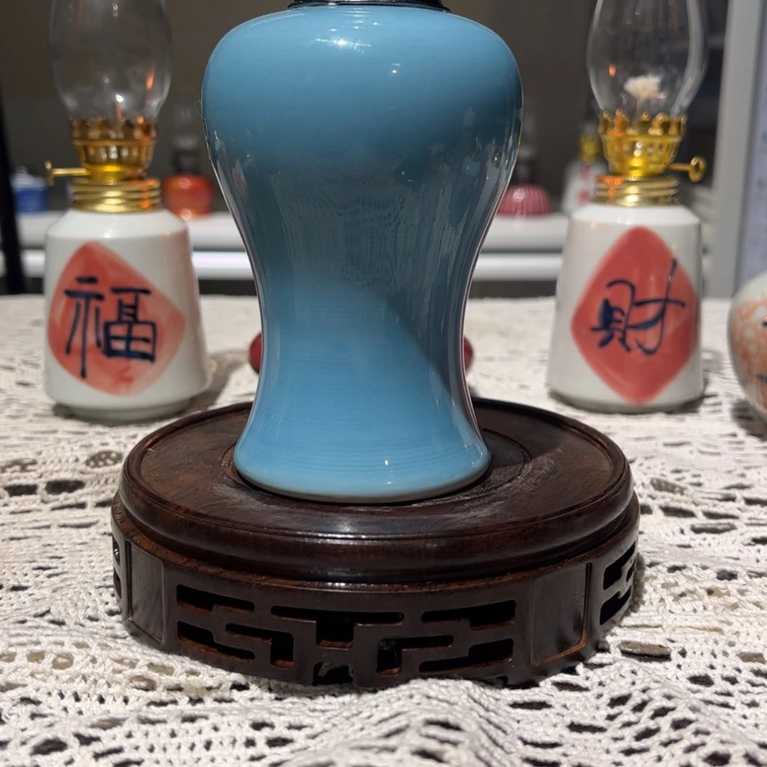 摆件景德镇陶瓷香薰灯