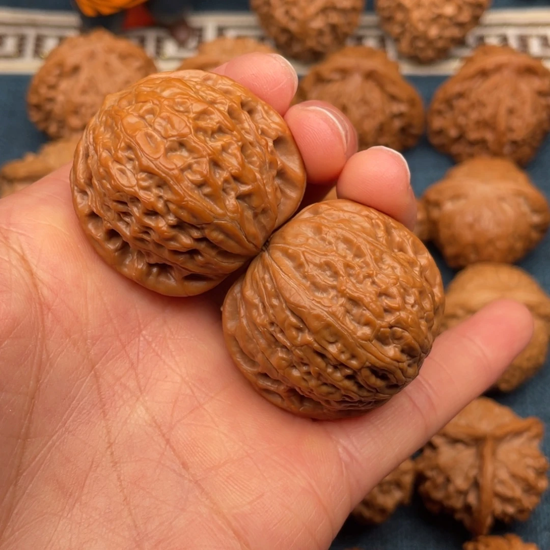 文玩核桃把件37全品铁锤