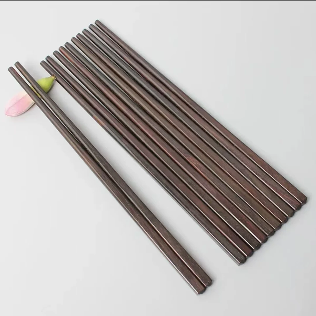 HM078原木原色家用SZ筷子装饰木条摆件尺寸：25cm