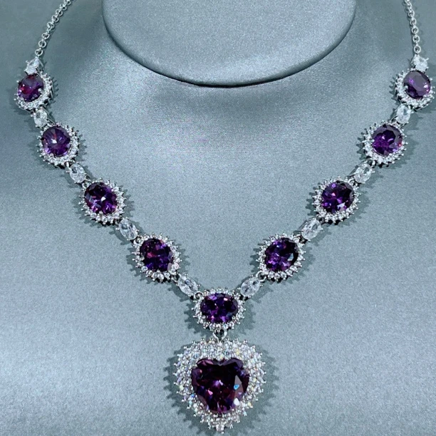 项链  晶莹剔透 炫彩丽人 项链e99