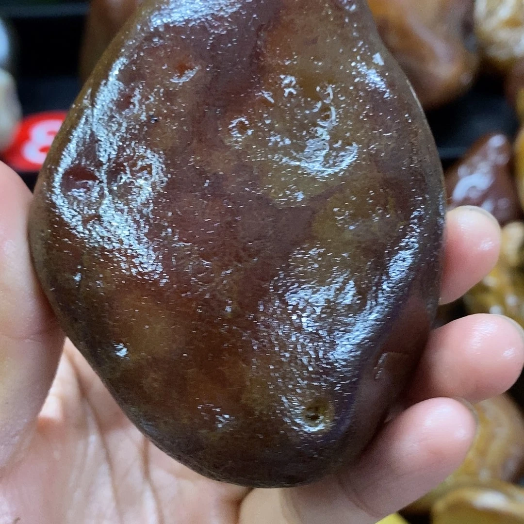 玛瑙/玉髓未镶嵌手把件