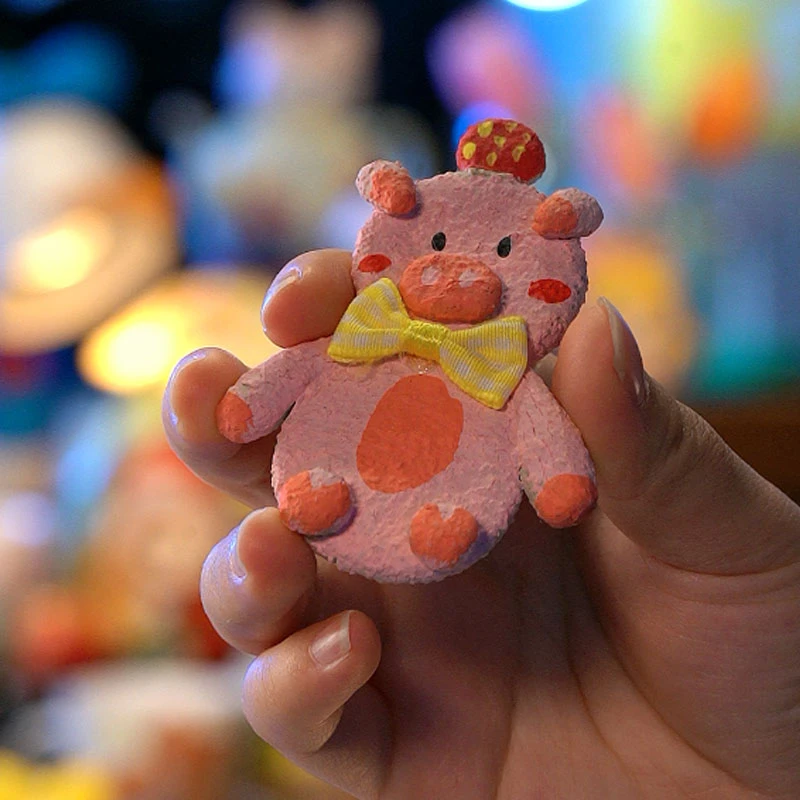 创意小猪冰箱贴设计师款