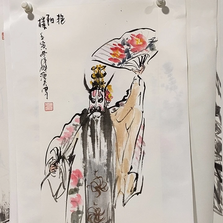 国画手写手绘作品166