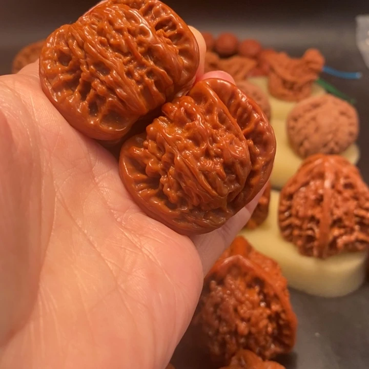 名***威猴头核桃吊坠工艺核桃