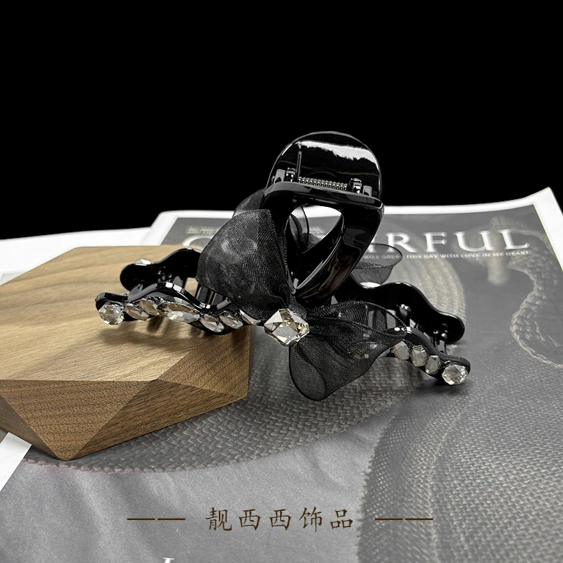 【LXX靓西西】110抓夹13厘米时尚水波纹气质全盘抓夹