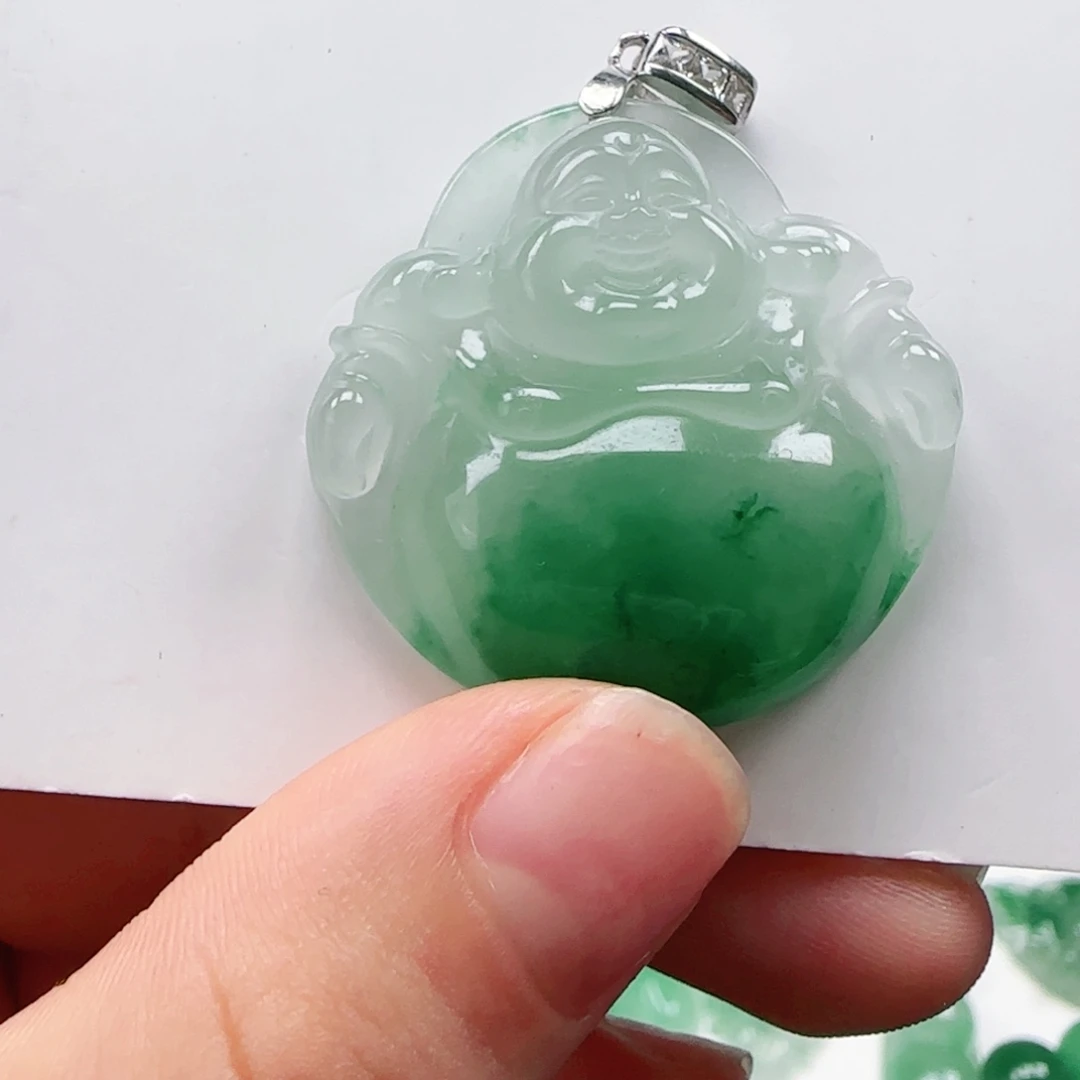 吊坠(赠链)未镶嵌石英质玉