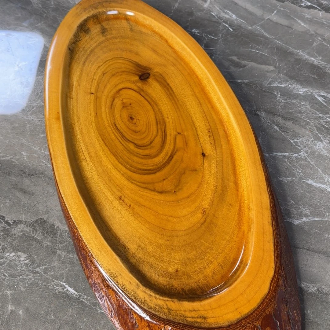 香樟木茶盘实木尺寸45.5✖️19.5