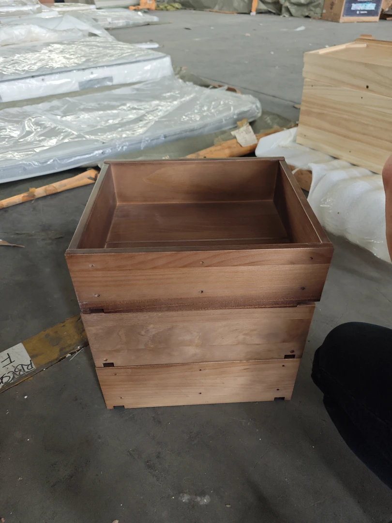 柜子抽屉 实木 39*35*12 瑕疵无售后 源9661