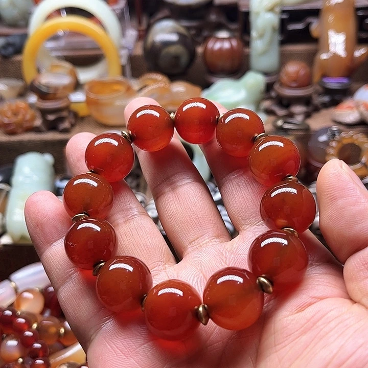 玛瑙/玉髓车挂未镶嵌