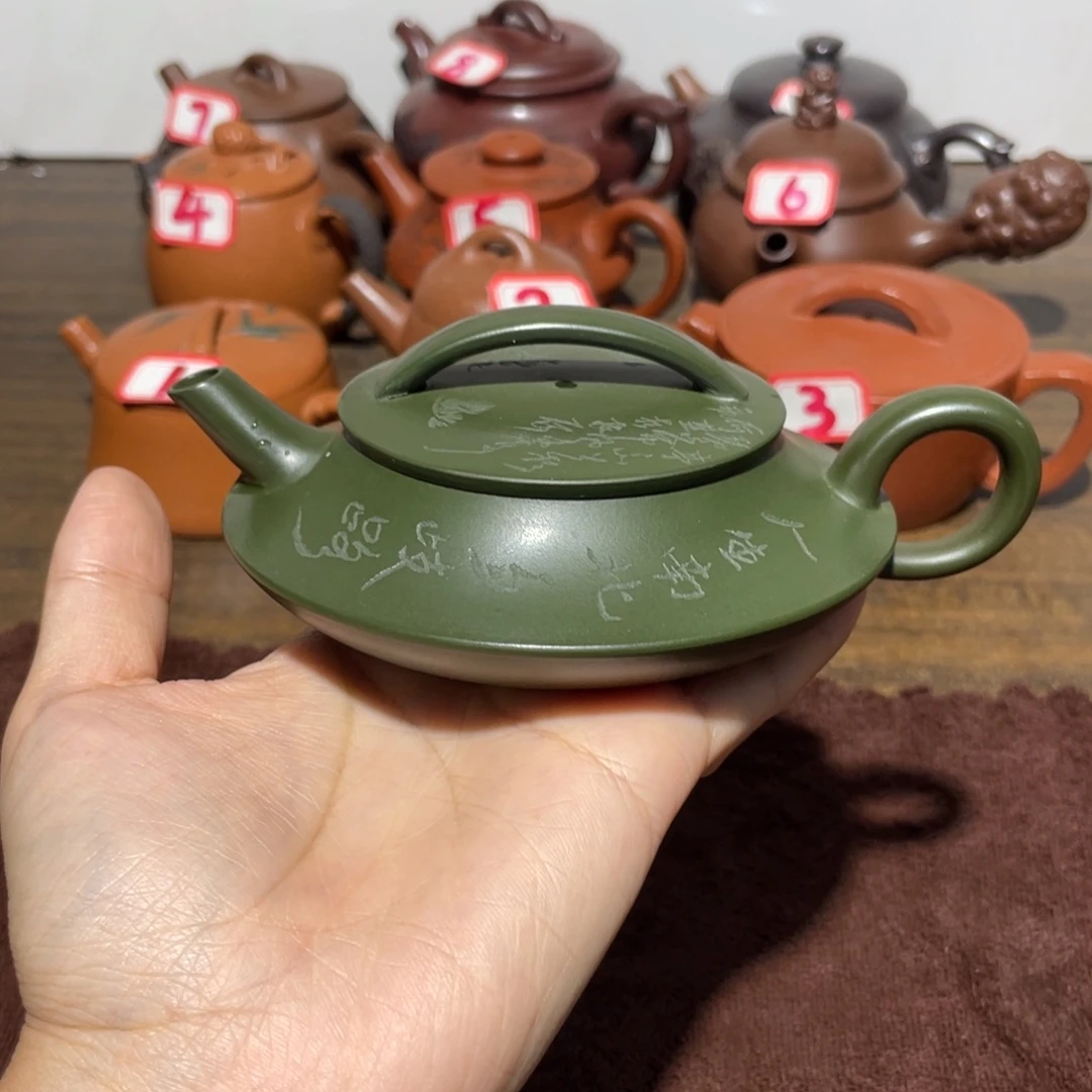 茶壶紫砂宜兴紫砂15.130CC