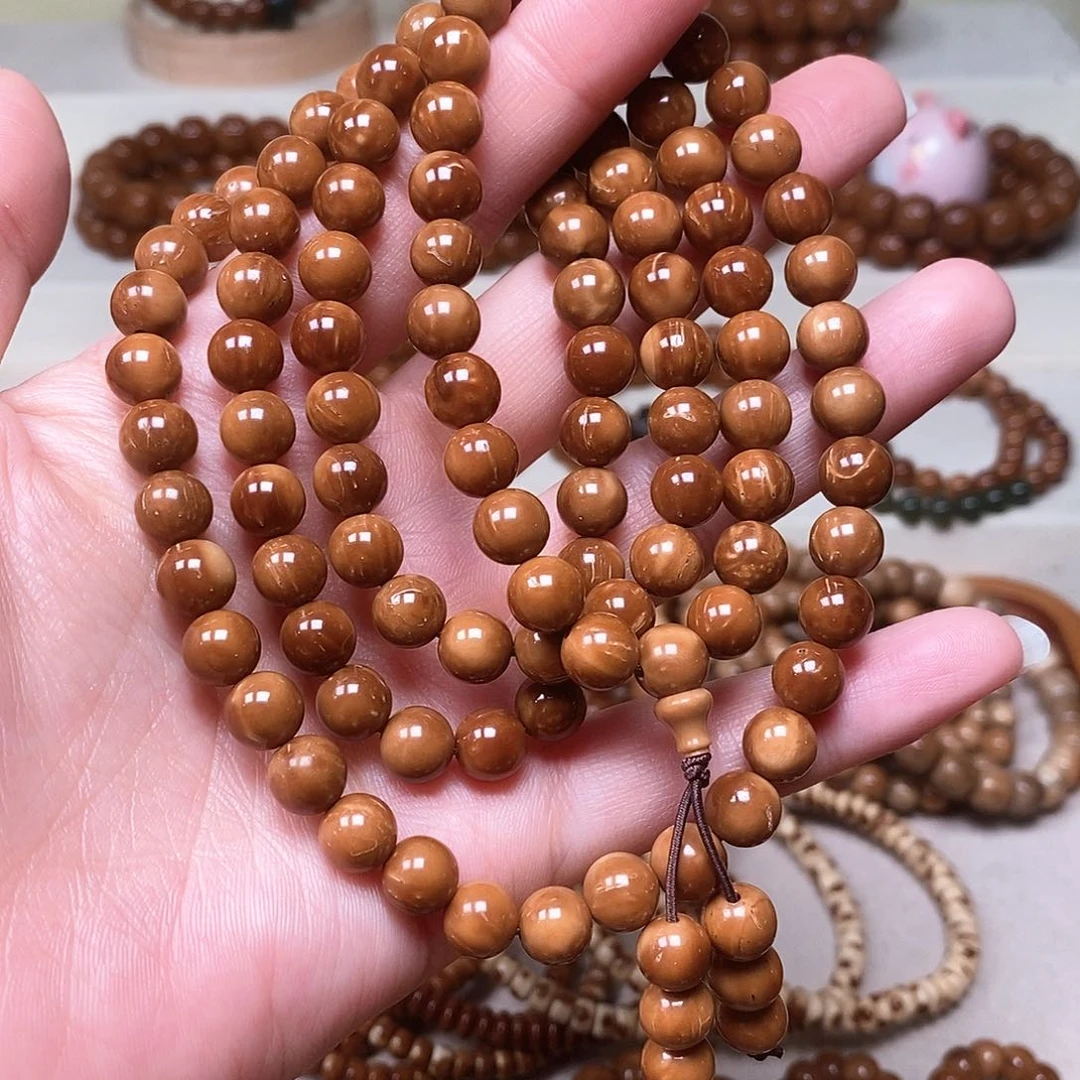 手串库克特价款普挑卡8圆珠108颗