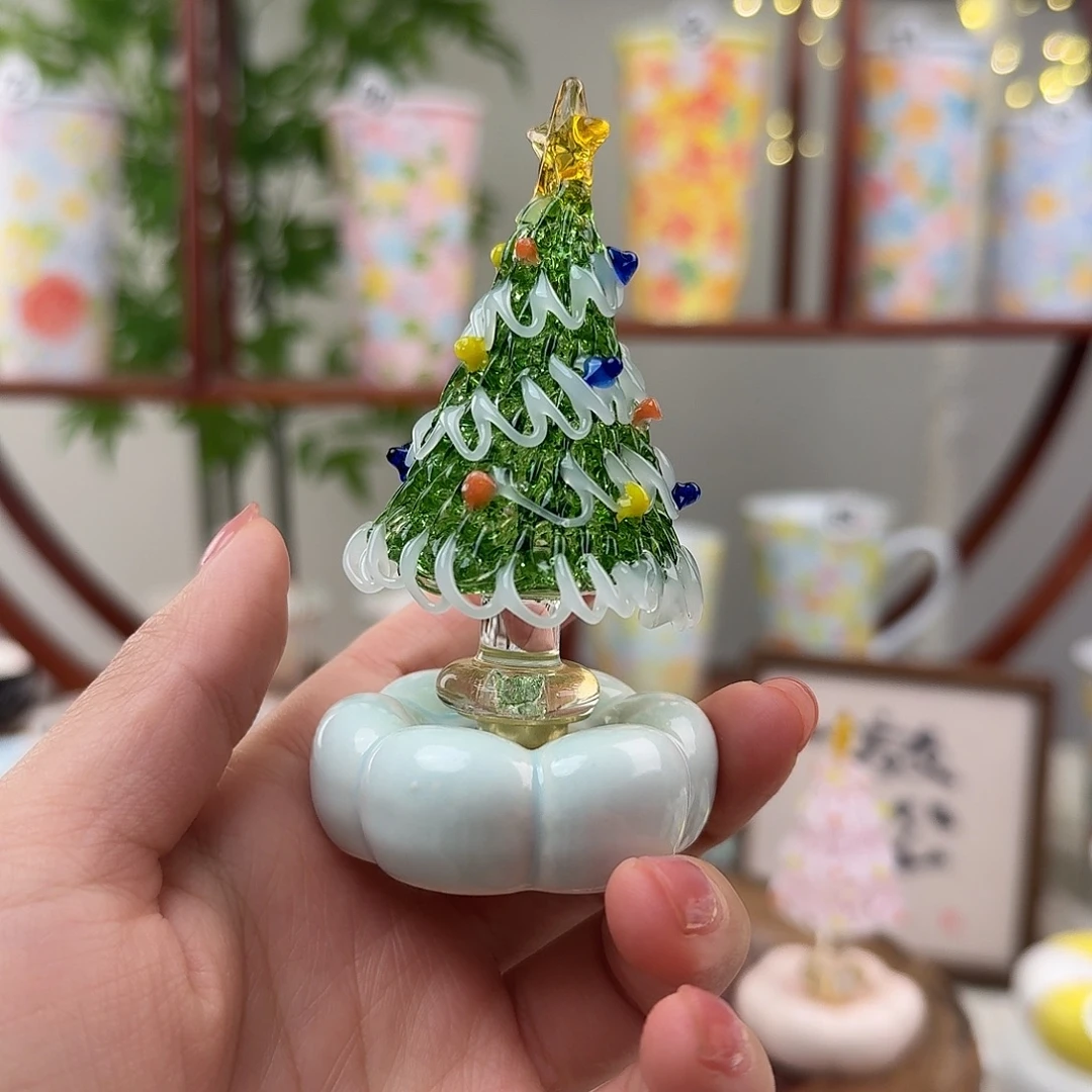 摆件陶2景德镇手绘高温釉下彩