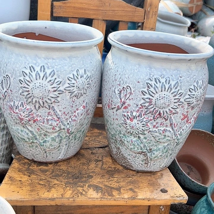 紫砂花盆口19高24。。。。。。。。。。。。。。。。