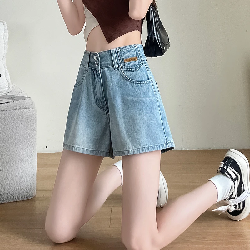 少许现货·歌芭黛~闭入减龄穿搭·夏季新款牛仔短裤女S569