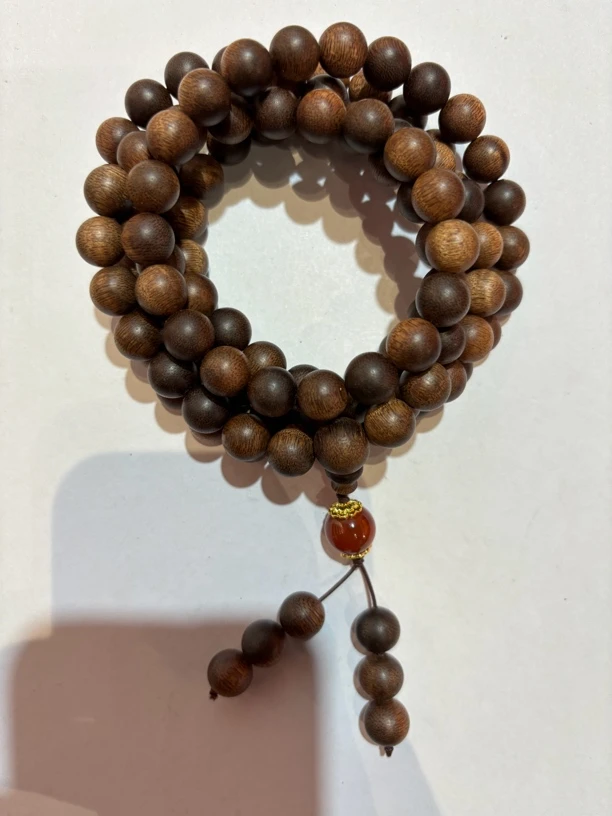 沉香 柬埔寨雷击留疤红油菩萨奇长串1.0