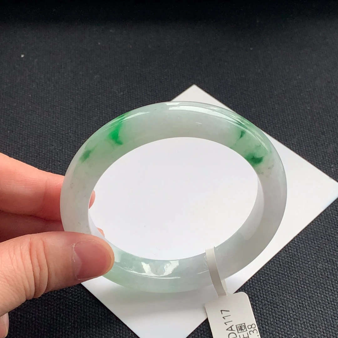 翡翠未镶嵌手镯14号