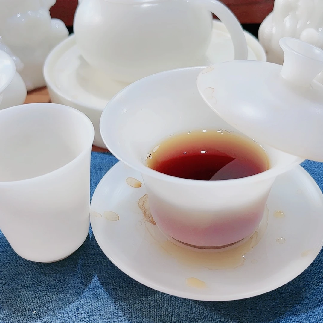 瓷片素烧璞玉150cc薄胎送90cc1111