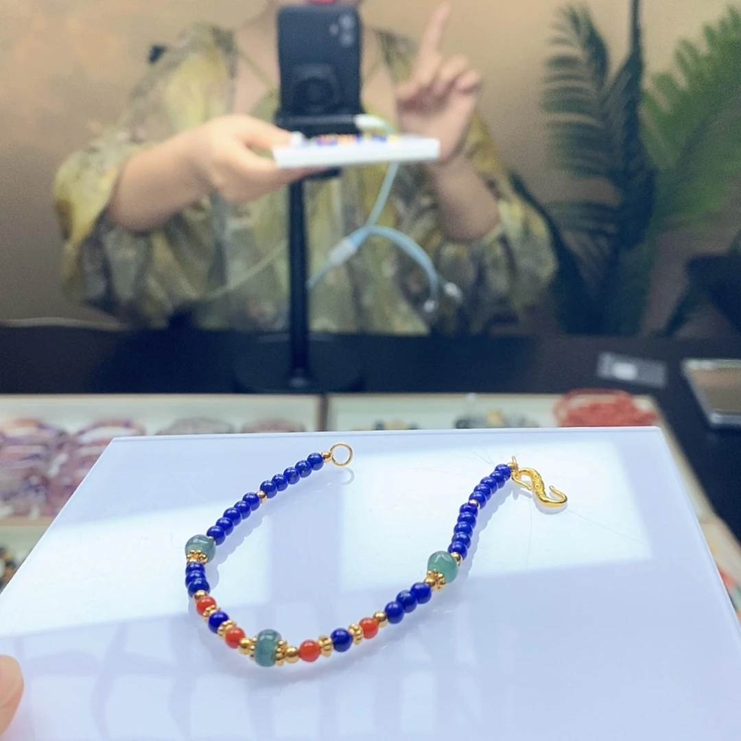 手链水晶银S925镶嵌