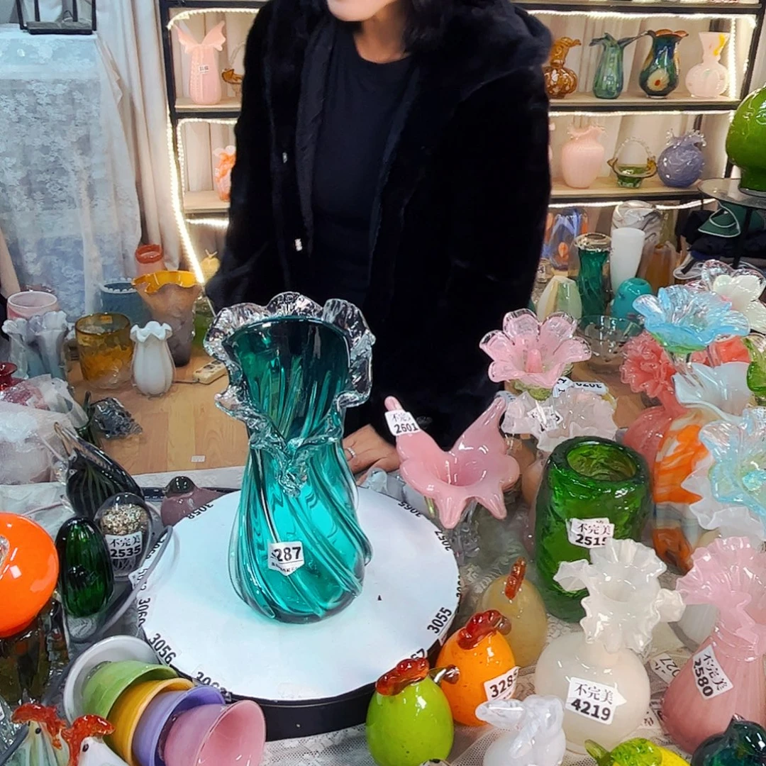 3287 家悦美居琉璃摆件