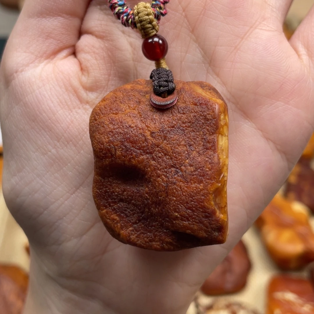 琥珀未镶嵌珠宝奇石