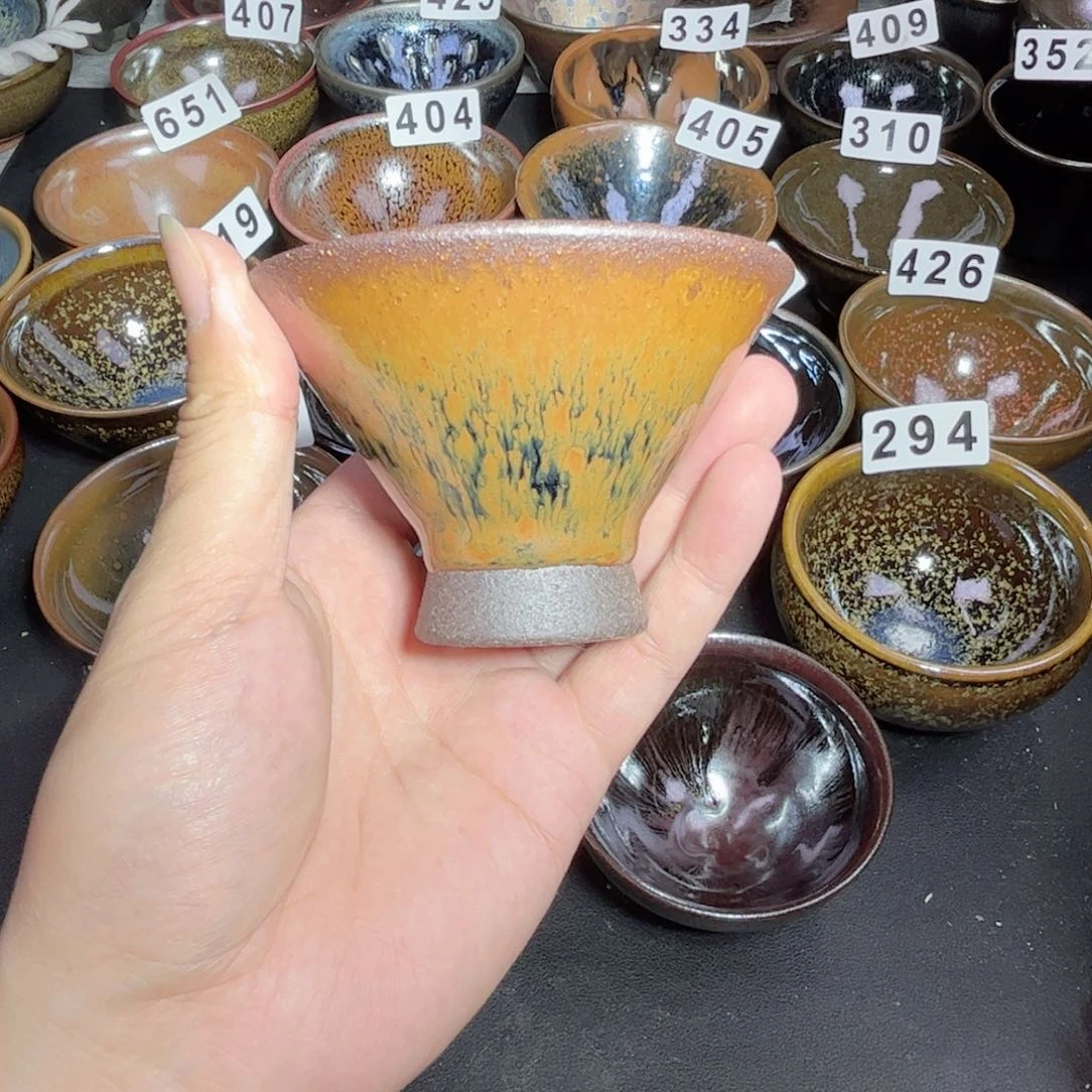 茶盏建窑建盏 全品作品