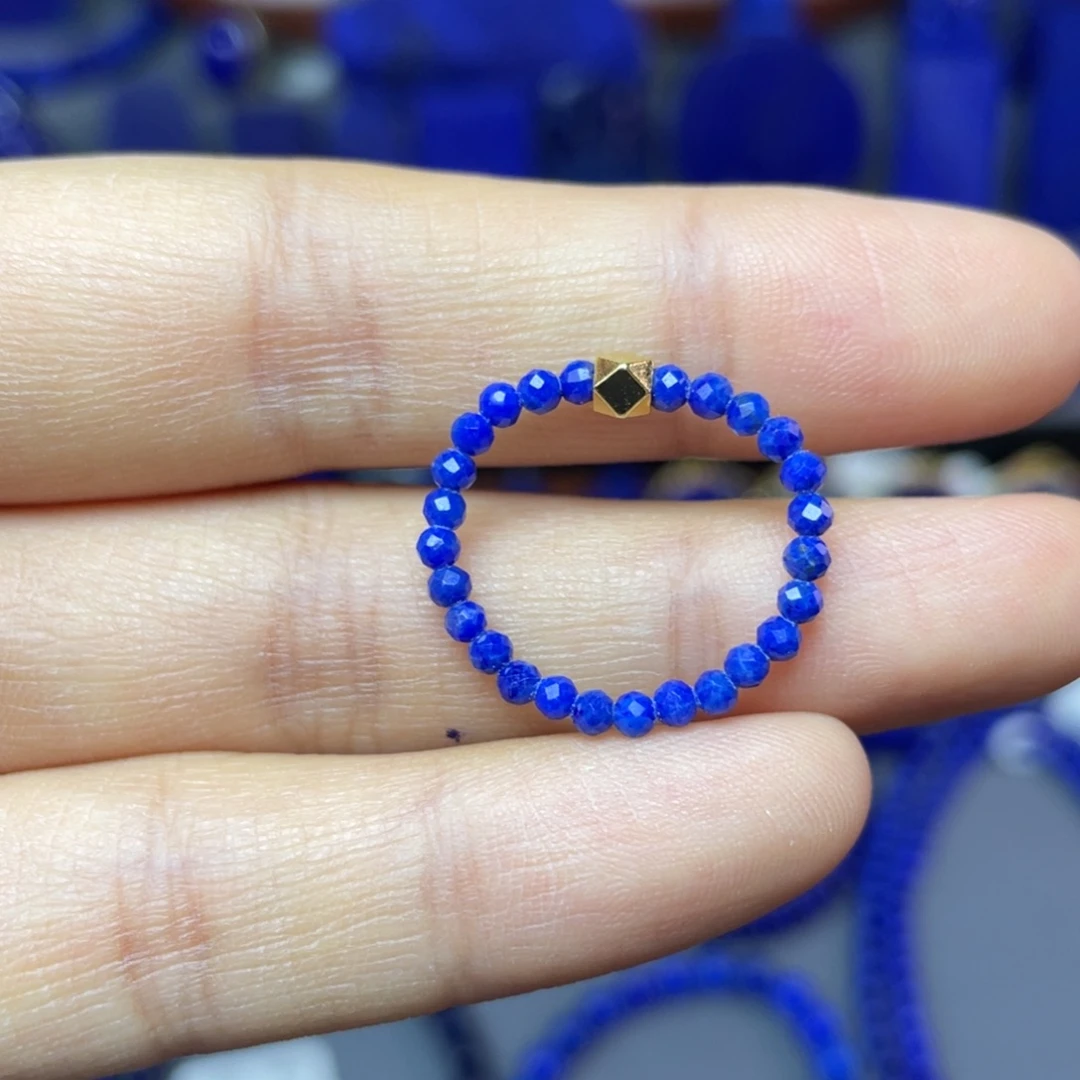 青金石未镶嵌2mm戒圈