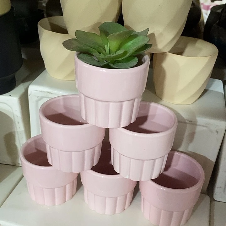 摆件多肉植物盆瑕疵有孔