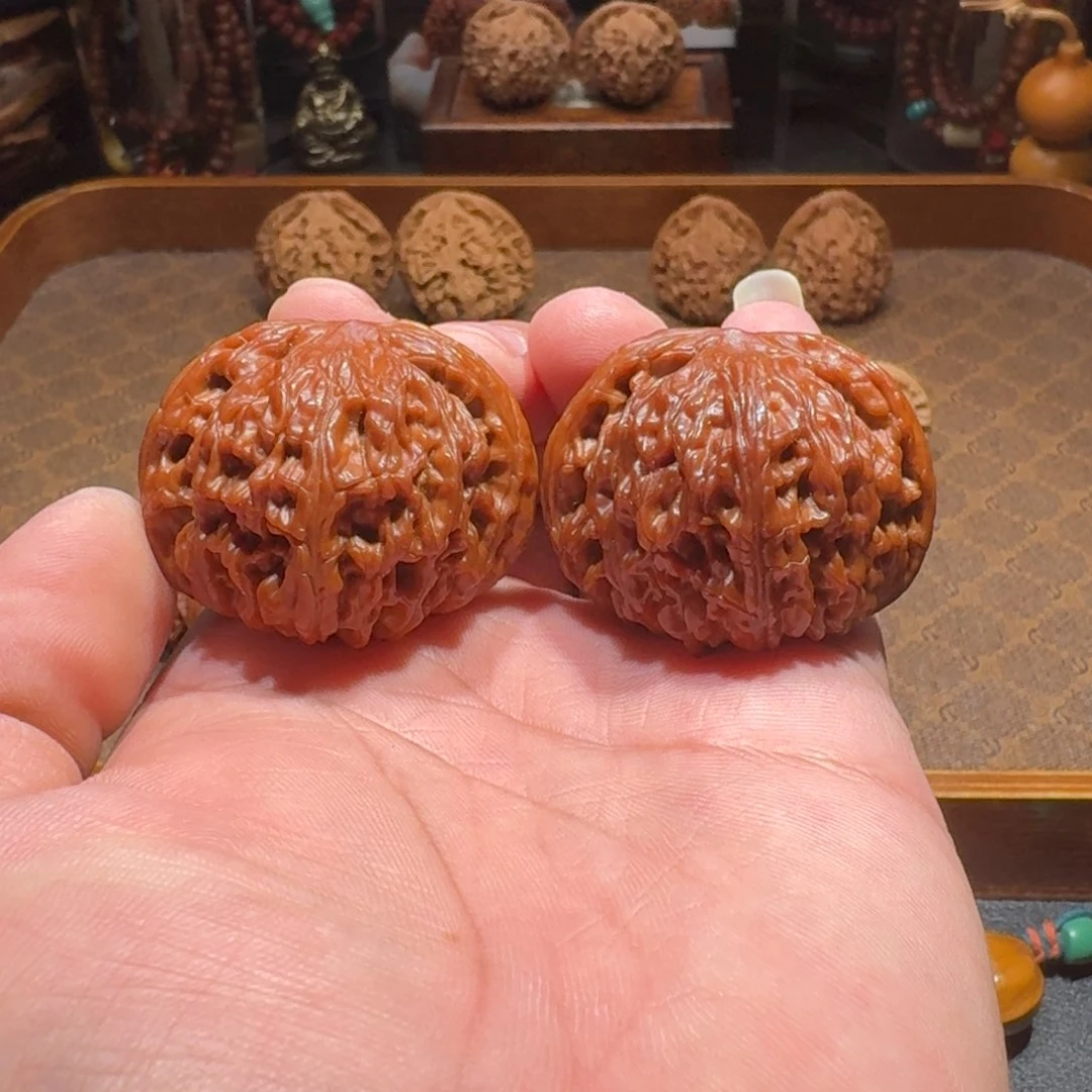 文玩核桃吊坠全品山地磨盘43