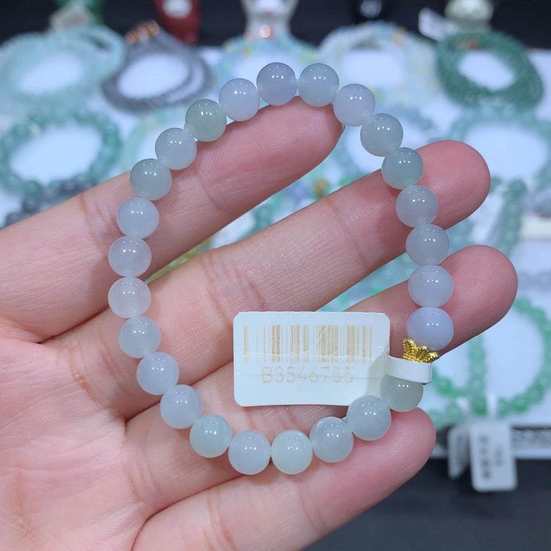 翡翠未镶嵌手串天然