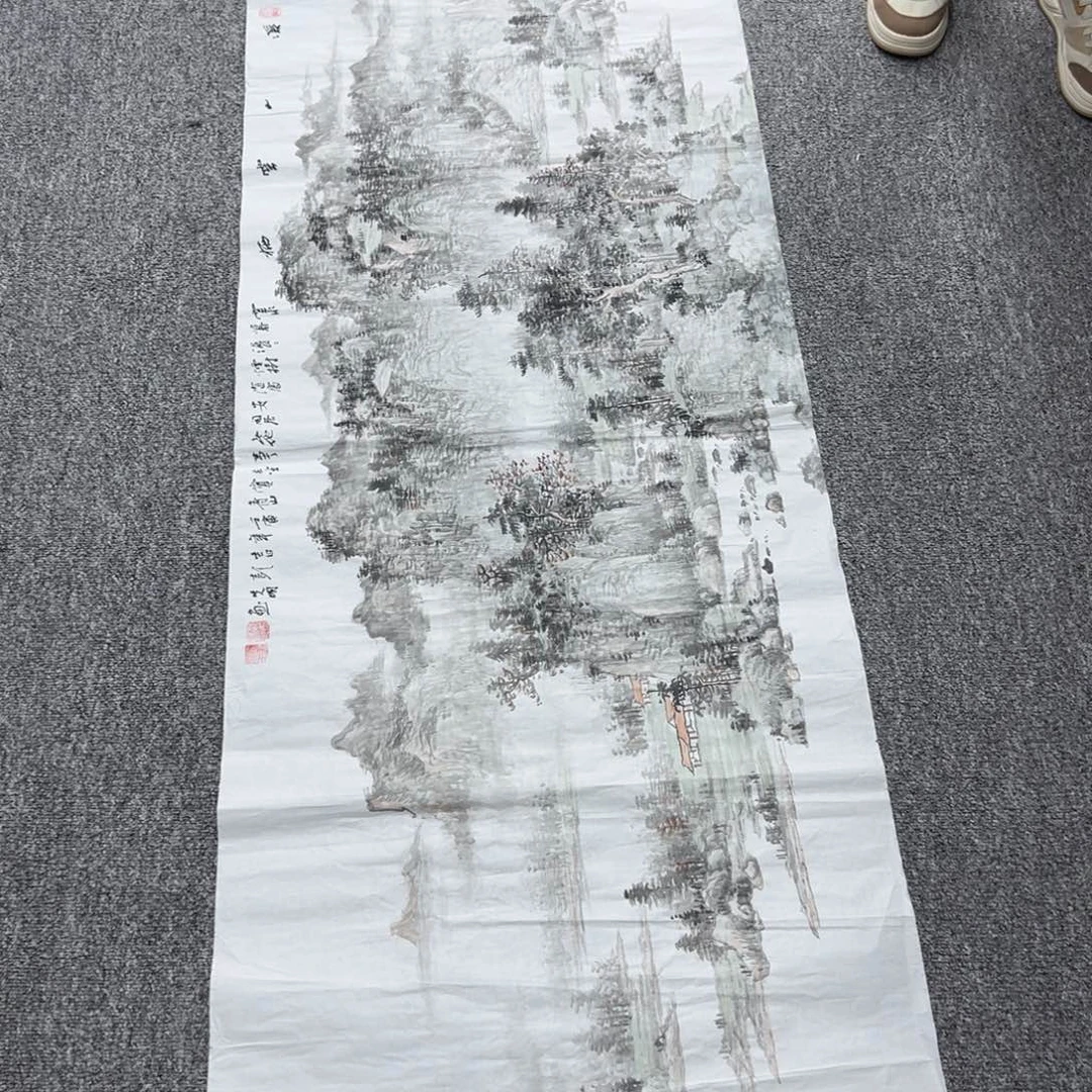 国画纯手绘字画宣纸