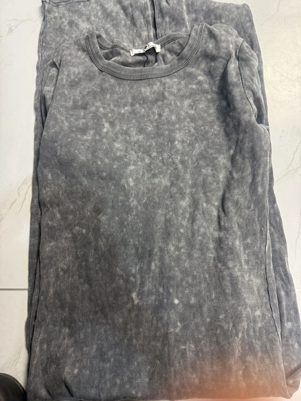 宽松扎染罩衫上衣