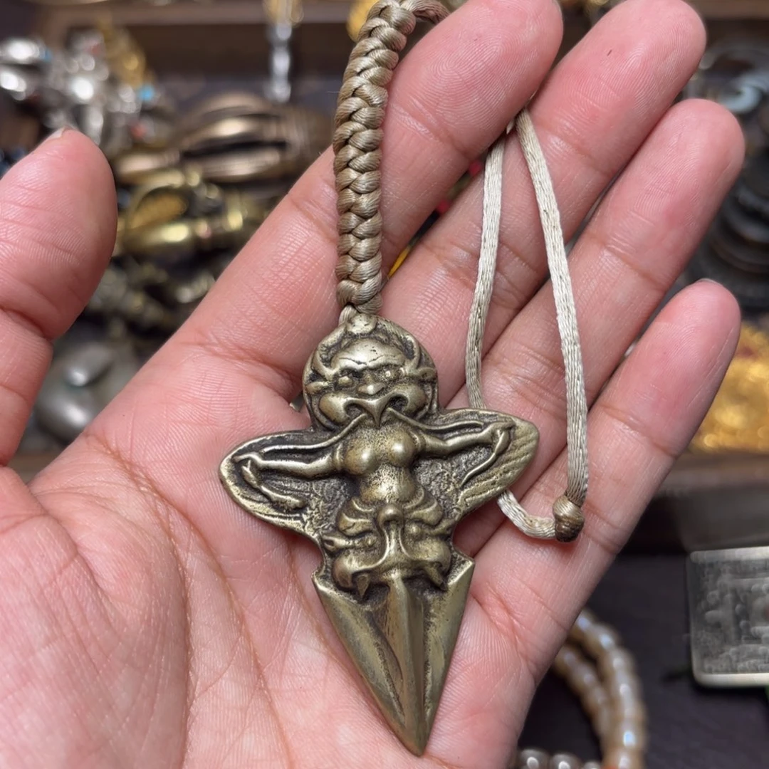 铜铜星月菩提挂件菩提