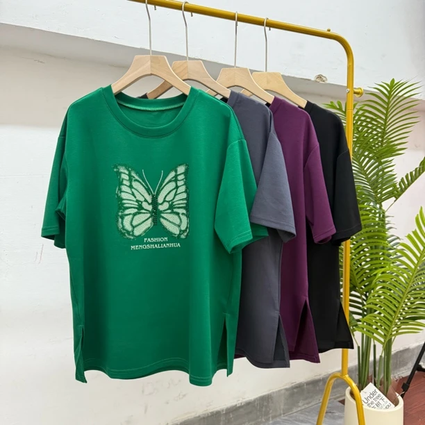 多色宽松百搭休闲显瘦印花衫