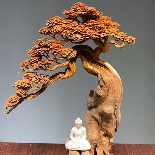 柏木木雕艺术作品欣赏