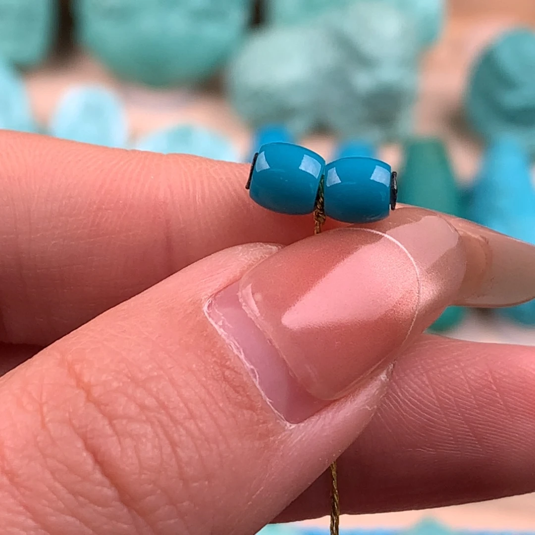 绿松石未镶嵌直切5