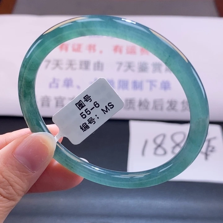 翡翠未镶嵌手镯翡翠手镯77
