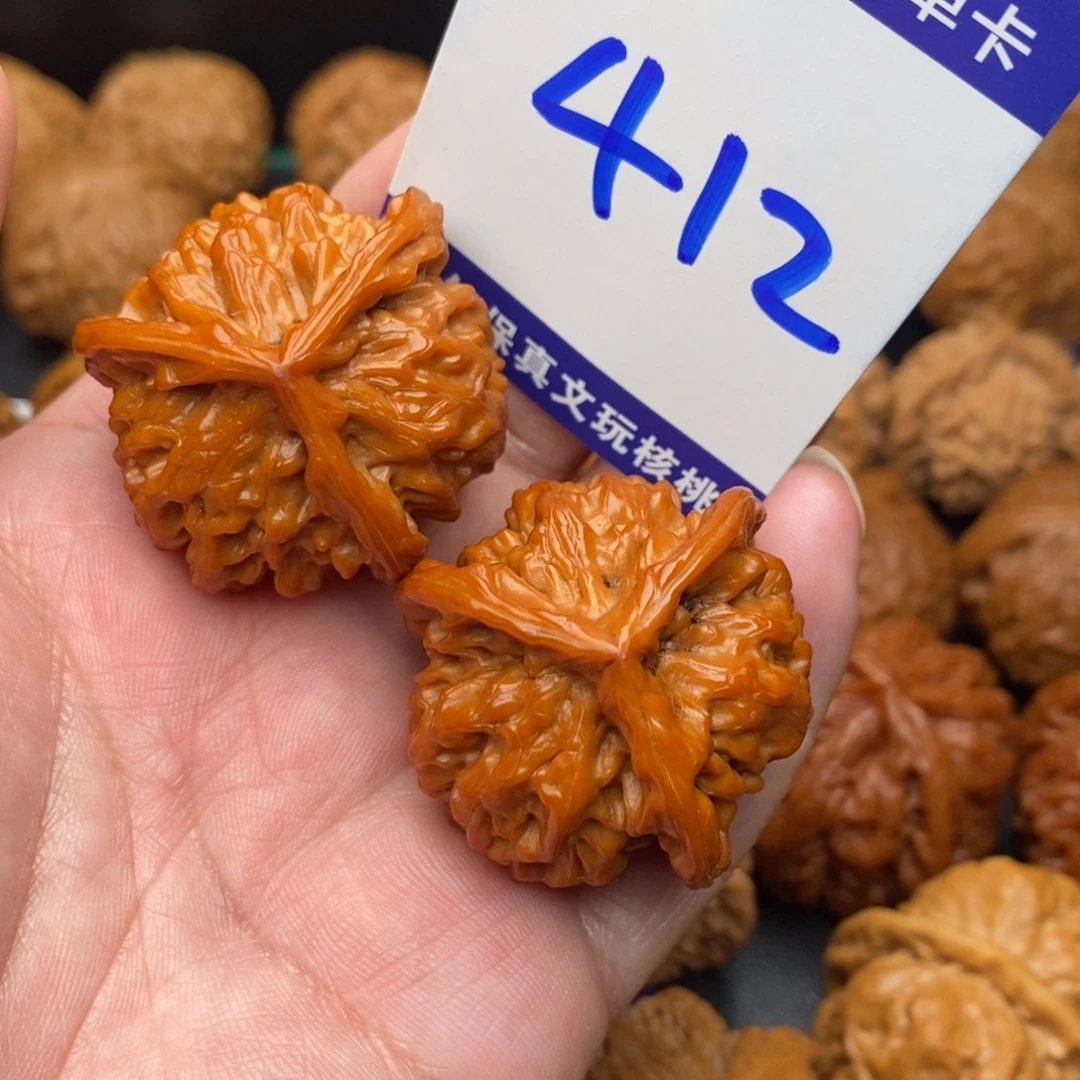 文玩核桃把件盘山37