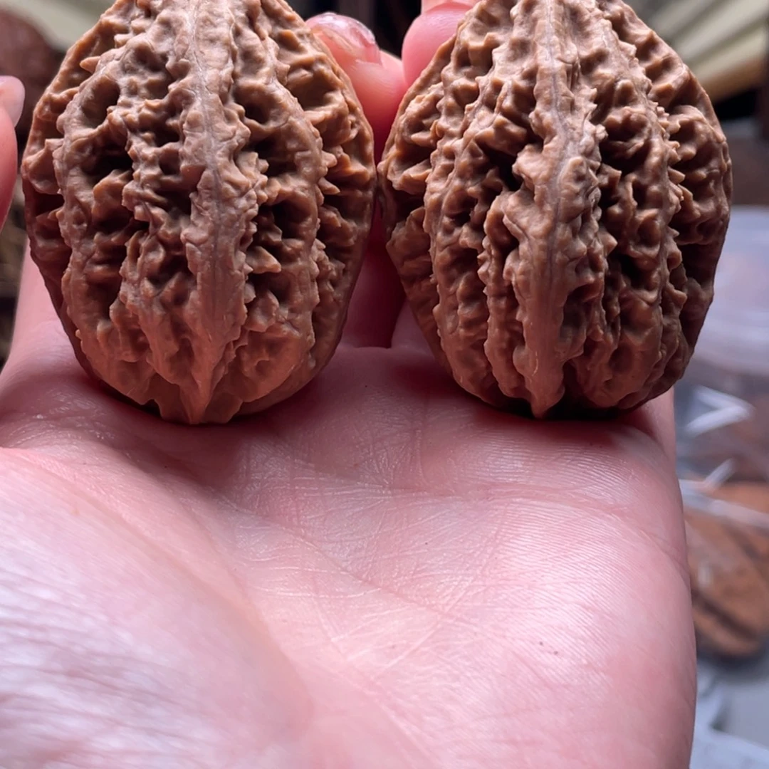 文玩核桃把件楸刀鱼8